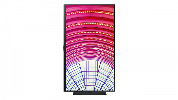 Monitor Samsung LS32A600NWUXEN czarny - widok obróconego ekranu