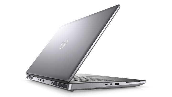 Mobilna stacja robocza Dell Precision 7760 - tył prawa strona