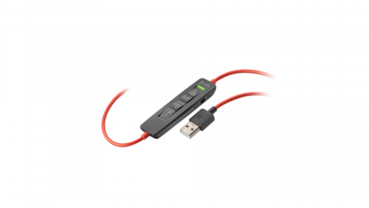 Słuchawki przewodowe Poly Blackwire 8225 USB-A 3