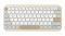 Klawiatura bezprzewodowa ASUS Marshmallow KW100 90XB0880-BKB040 beżowa