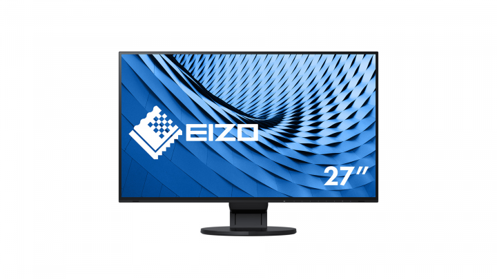 Monitor EIZO FlexScan EV2785 czarny - widok frontu