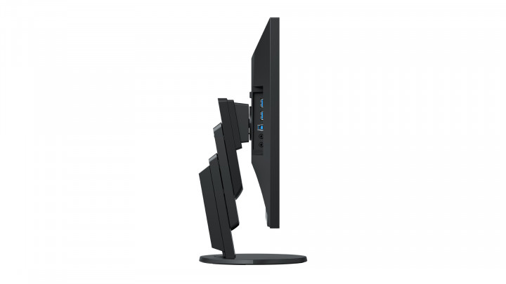Monitor EIZO FlexScan EV2456 czarny - widok lewej strony
