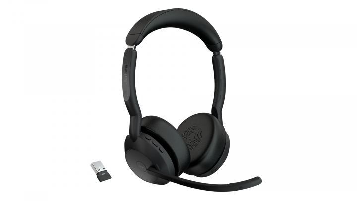 Słuchawki bezprzewodowe Jabra Evolve 2 55 USB-A MS Stereo - 25599-999-999