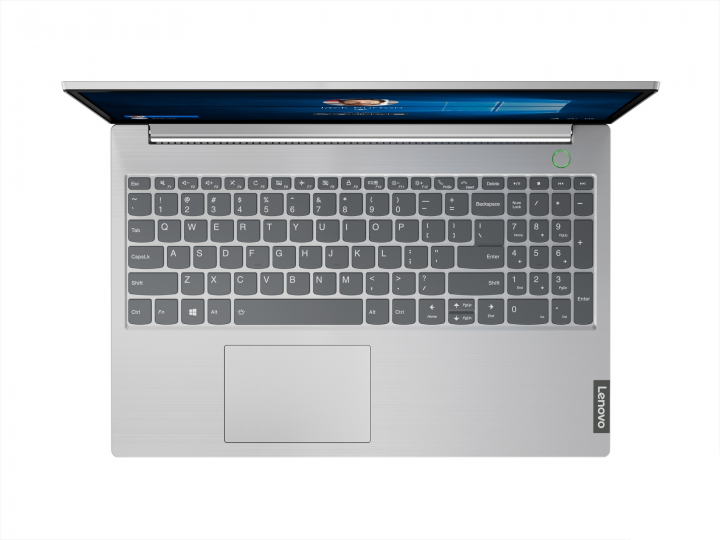 Laptop Lenovo ThinkBook 15-IML szary - widok z góry