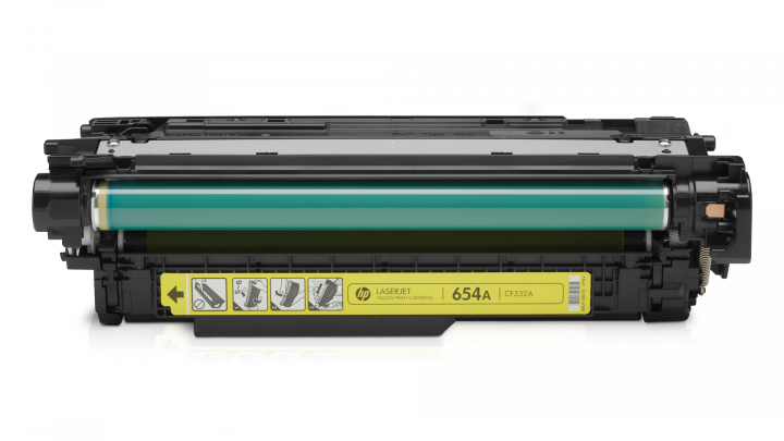 Toner HP 654A żółty CF332A