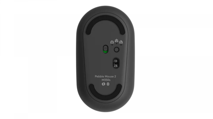 Mysz bezprzewodowa Logitech Pebble Mouse 2 M350S grafitowa 910-007015 4