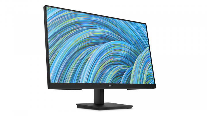 Monitor HP P24v G5 64W18AA - widok frontu prawej strony