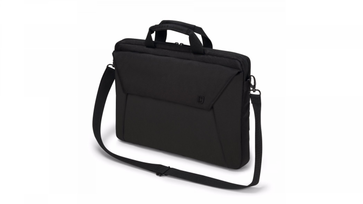 Torba do laptopa DICOTA Slim Case EDGE 156 D31209 czarna - przód prawa strona