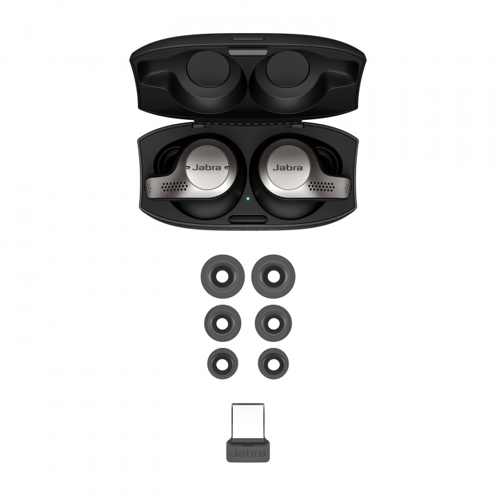 Słuchawki Jabra Evolve 65t Titanium Black v4