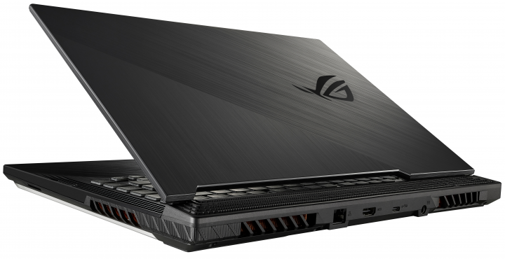 Laptop Asus ROG G531GU czarny - widok klapy prawej strony