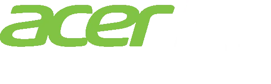 Acer logo gold prtnr invert