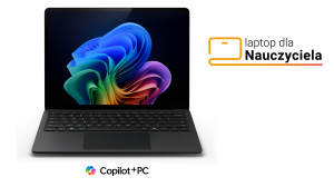 Laptop dla Nauczyciela Microsoft Surface Laptop 7 ZHB-00009 X Elite X1E-80-100 Touch 13,8" 32GB 1000SSD Adreno W11Pro Grafitowy