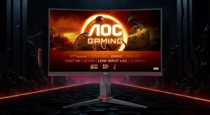 Monitor AOC C27G2Z3/BK 27