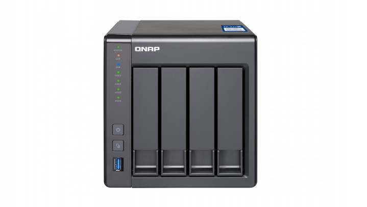 Serwer NAS QNAP TS-431X-2G - widok frontu
