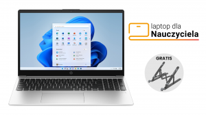 Laptop dla Nauczyciela HP 255 G10 AD1T4ET R7 7735U 15,6" FHD 16GB 512SSD W11