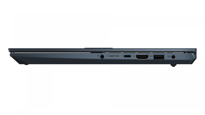 VivoBook Pro 15 OLED K3500PA Quiet Blue - widok prawej strony