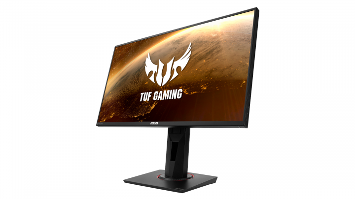Monitor Asus TUF Gaming VG259QR - widok frontu prawej strony