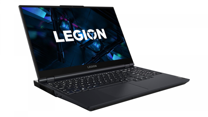 LEGION 5 15ITH6H - widok frontu lewej strony