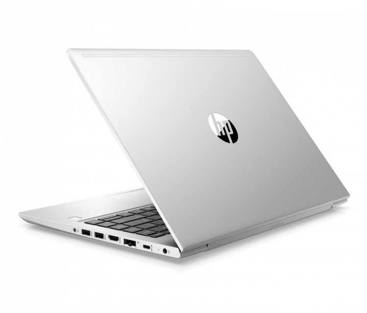 Laptop HP ProBook 440 G6 srebrny - widok tyłu prawej strony