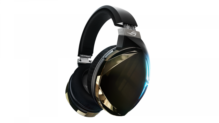 Słuchawki Asus ROG Strix Fusion 500 90YH00Z2-B8UA00 czarne - widok prawej strony