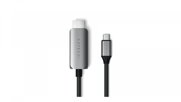 Kabel Satechi USB-C - HDMI 2.1 gwiezdna szarość - ST-YH8KCM