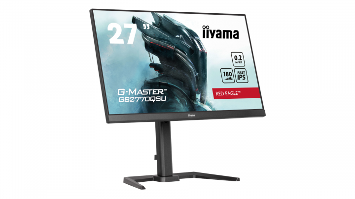 Monitor IIYAMA G-Master GB2770QSU-B6 - widok frontu 6