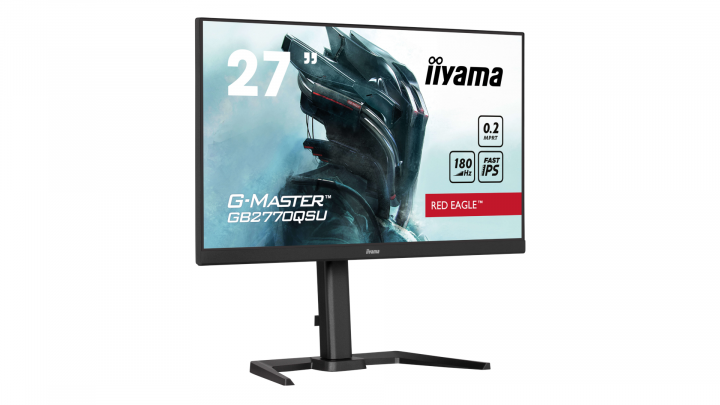 Monitor IIYAMA G-Master GB2770QSU-B6 - widok frontu 3