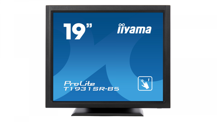 Monitor z dotykowym ekranem IIYAMA ProLite T1931SR-B5 - widok frontu