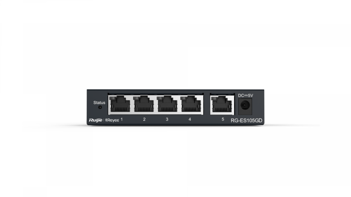 Switch Ruijie Reyee RG-ES105GD 5-port GE Ext PSU 2