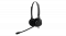 Słuchawki z mikrofonem Jabra BIZ 2300 Duo czarne - widok frontu prawej strony
