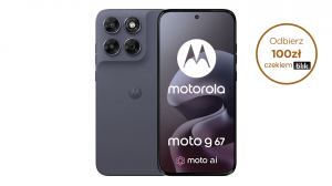 Smartfon Motorola moto g67 PBAU0036PL Dimensity 6300 6,78" 120Hz 8GB 256GB 5G DS And16 szary