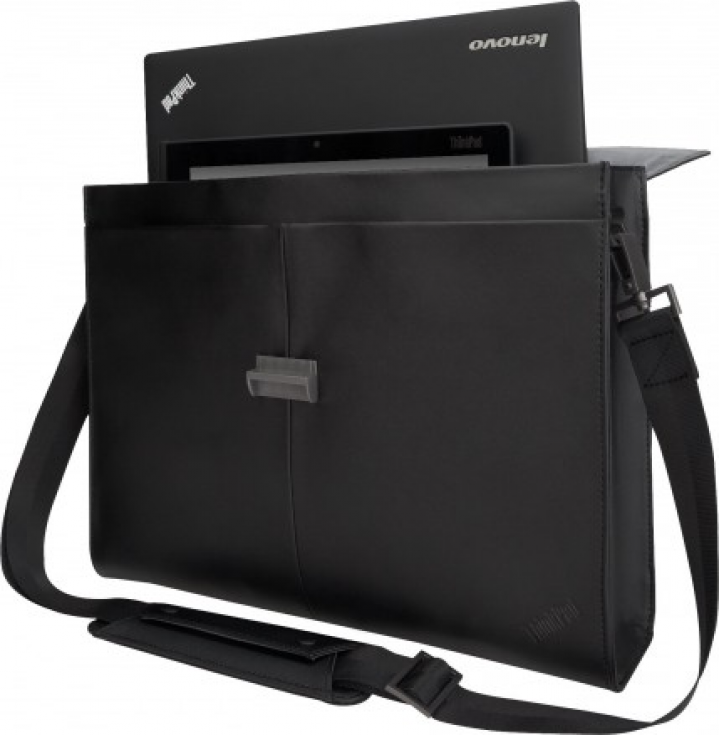Torba do laptopa Lenovo ThinkPad Executive Leather Case 4X40E77322 - widok frontu v3