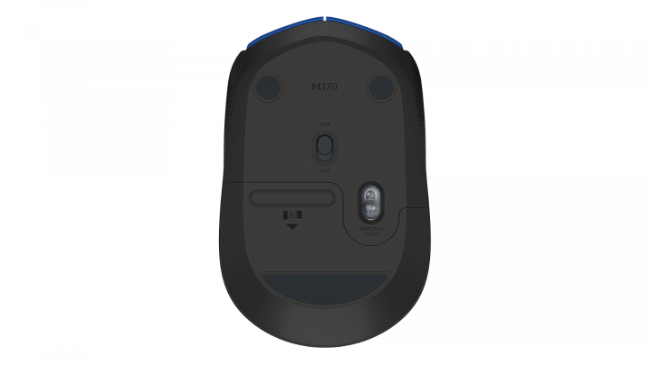 Mysz bezprzewodowa Logitech M171 optyczna niebieska 910-004640 4