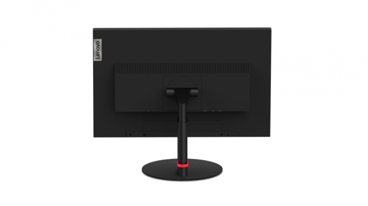 Monitor Lenovo ThinkVision T25m-10 czarny - widok z tyłu