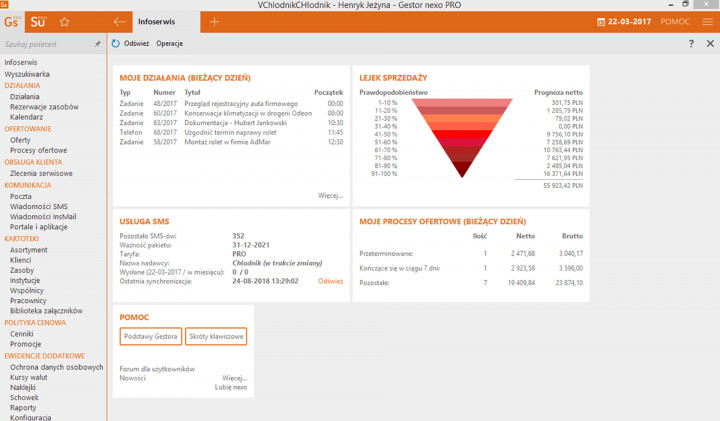 Gestor nexo - Licencja na jedno stanowisko 2