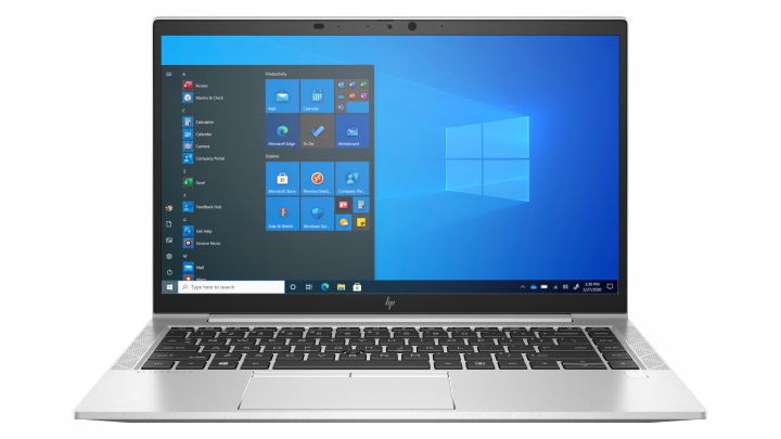 Laptop HP EliteBook 840 G8 Aero - widok frontu