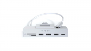 Hub Satechi USB-C Clamp Hub for 24" iMac srebrny - ST-UCICHS