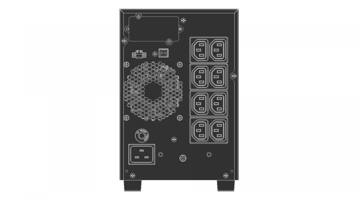 UPS Vertiv Liebert GXE3 gxe3-2000imt 2000VA tower 3