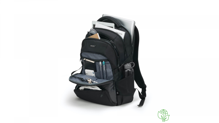 Plecak do laptopa DICOTA Seeker D31813 173 czarny - otwarty2