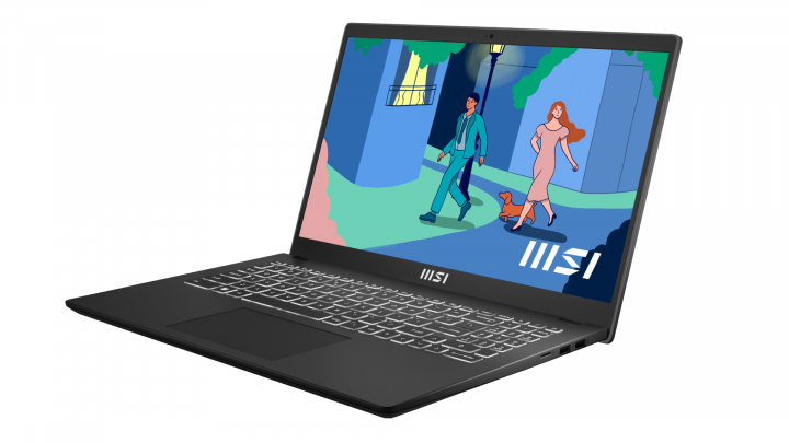 Laptop MSI Modern 15 B13M W11H (White BK) Classic Black 4