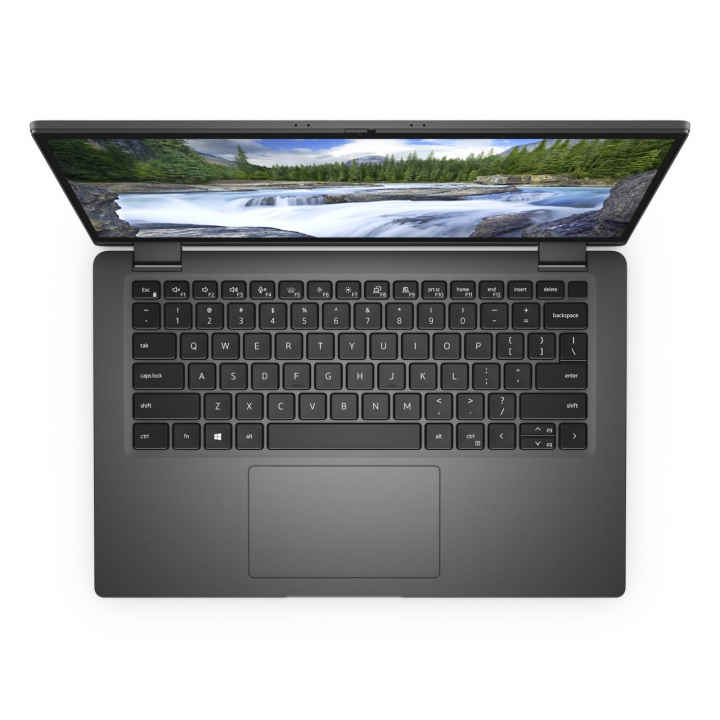 Laptop 2w1 Dell Latitude 7410 czarny - widok z góry
