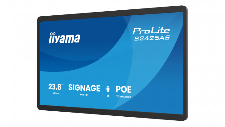 Profesjonalny wyświetlacz Digital Signage iiyama ProLite S2425AS-B1P 4