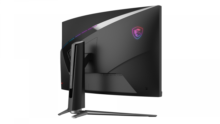 Monitor MSI MPG ARTYMIS 323CQR tył prawa strona
