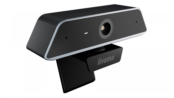Kamera internetowa IIYAMA UC CAM80UM-1 2160p USB-C - widok frontu lewej strony