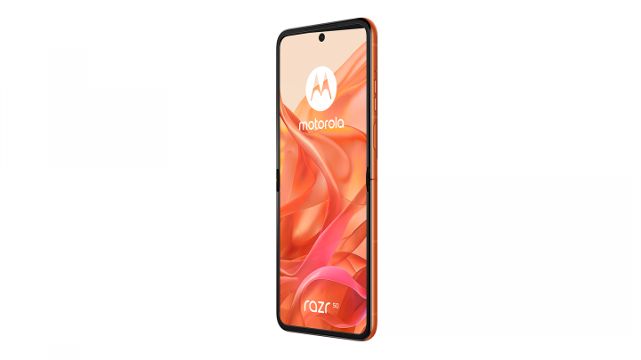 Smartfon Motorola razr 50 pomarańczowy 5