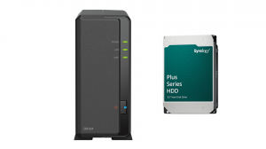 Serwer NAS Synology DS124 + Dysk HDD 4TB HAT3300-4T