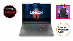 Laptop Lenovo Legion Slim 5 16APH8 82Y900B0PB R5 7640HS 16" WQXGA 240Hz 16GB 1000SSD RTX4060 DLSS 3 W11