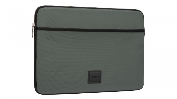 Etui do laptopa Targus Urban Sleeve 14 TBS93405GL oliwkowe - przód front lewy