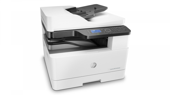 HP LaserJet MFP M436nda - W7U02A - widok frontu lewej strony