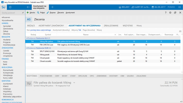 Subiekt nexo PRO - Licencja na jedno stanowisko 3